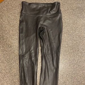 Women’s size small Spanx faux leather